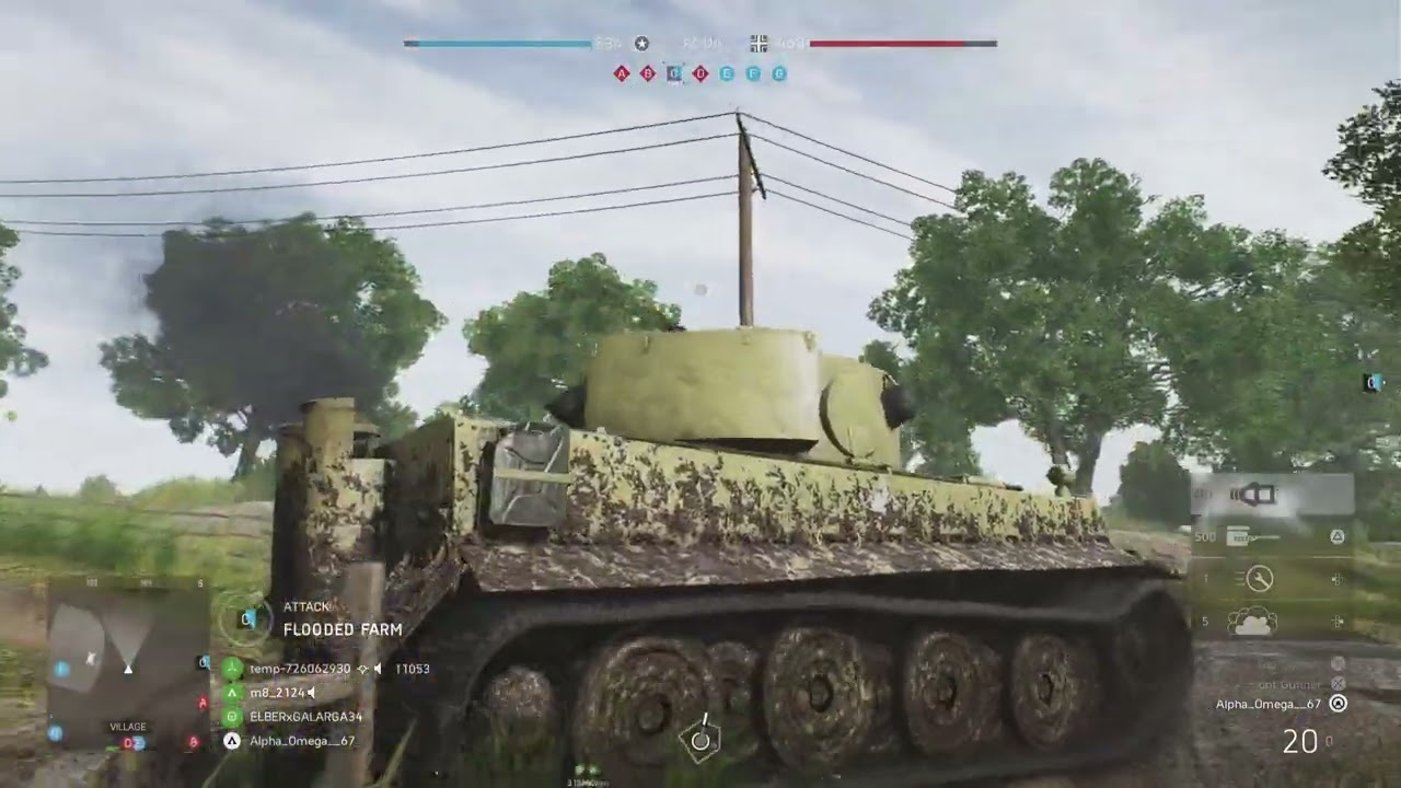 Battlefield V American Major Steals A Tiger Tank