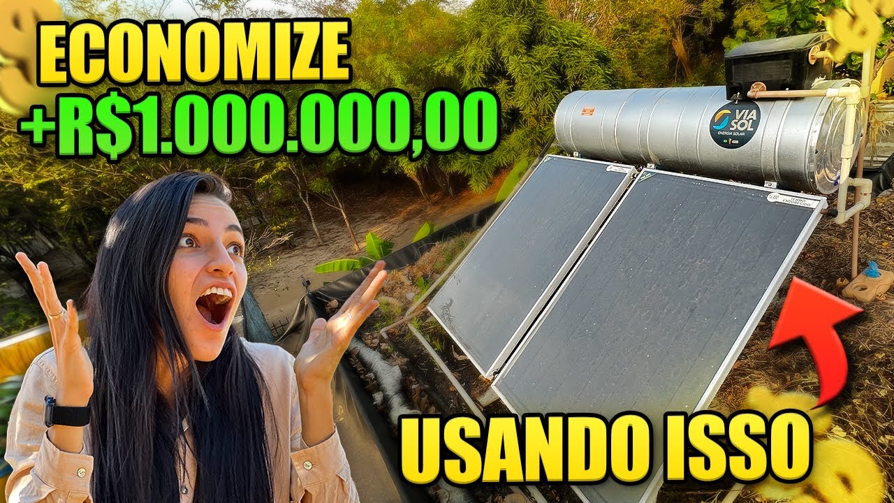 AQUECIMENTO DE ÁGUA COM ENERGIA SOLAR BOILER, VALE A PENA? QUANTO CUSTA? QUANTO ECONOMIZA?