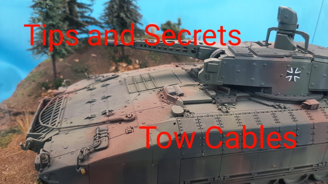 How to make Tow Cables for models, Tricks and Secrets (Video #66)