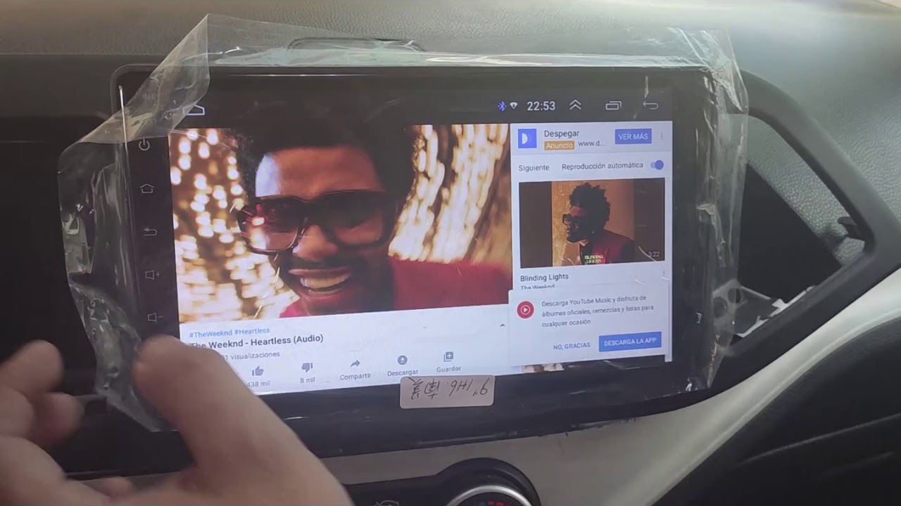 Pantalla android Kia Picanto 9 pulgadas