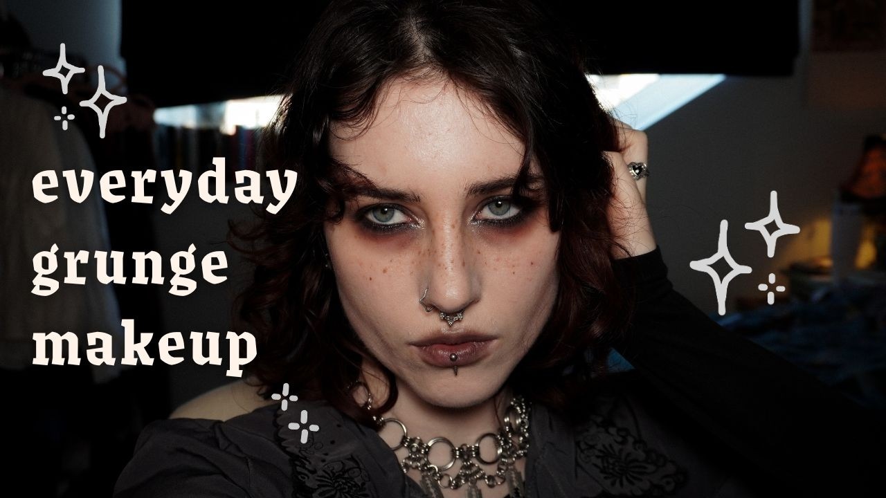 androgynous grunge makeup
