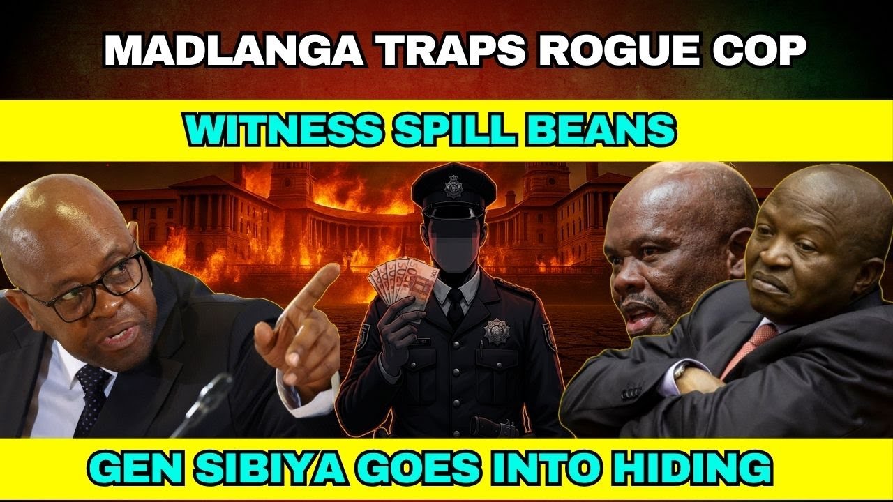 Madlanga Traps Gen Sibiya's ROGUE Cop -He SPILLS Everything! 🔥