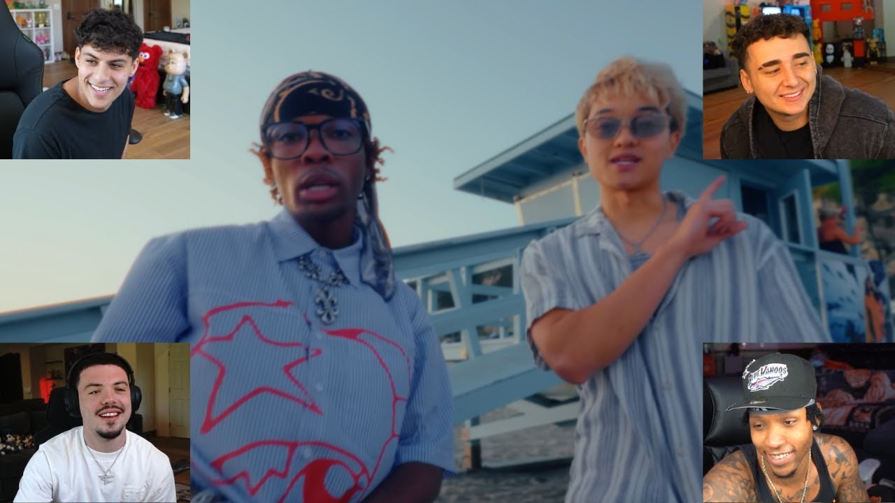 FaZe Boys РЕАКЦИЯ на JasonTheWeen и d4vd — Summer Uptown (официальный клип)