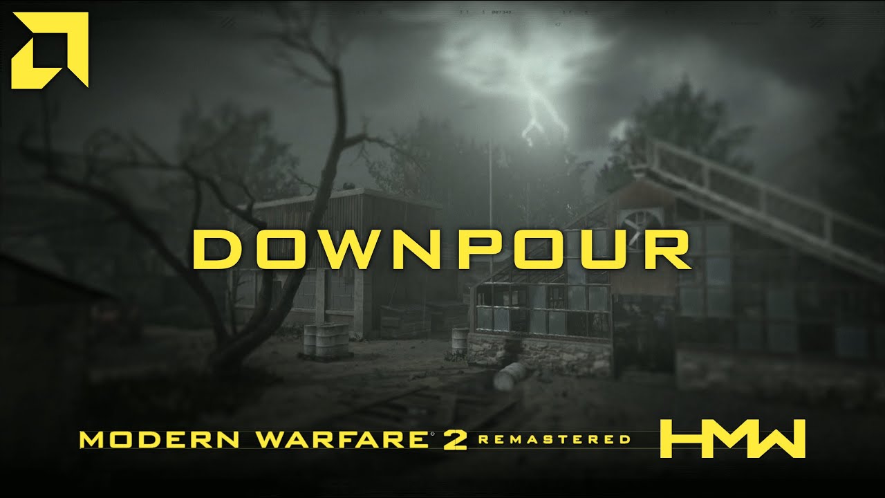 Downpour | Modern Warfare 2 Remastered Multiplayer | HorizonMW | No Commentary | 4K UW