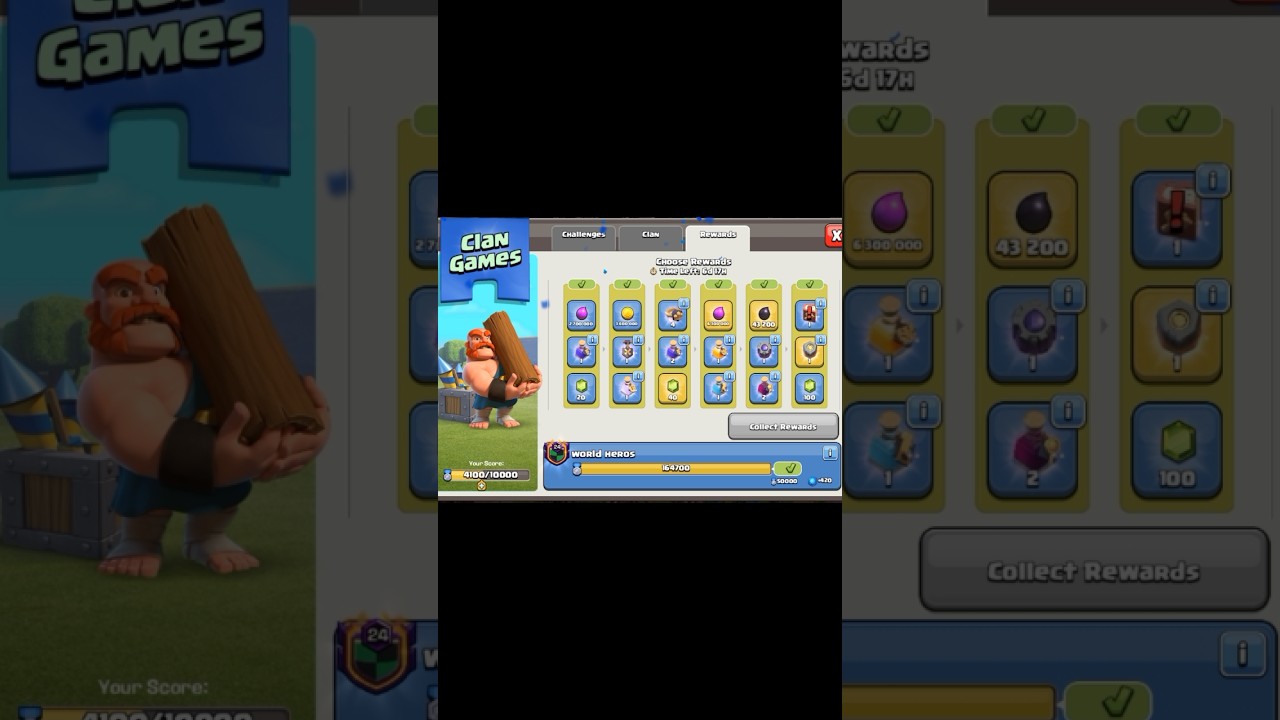 Clan Game Rewards ✅ 