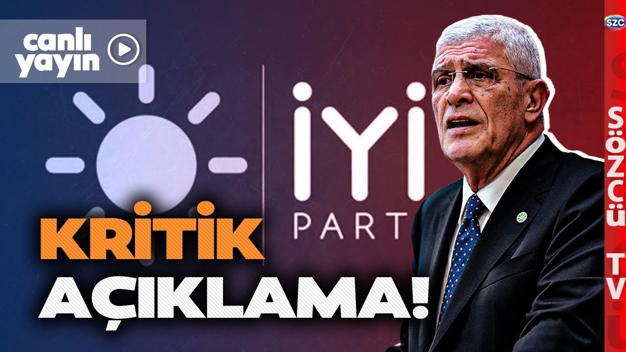 İYİ Parti Genel Başkanı Müsavat Dervişoğlu'ndan Tarihi Çıkış! Devlet Bahçeli, Öcalan, F-16 Kazası