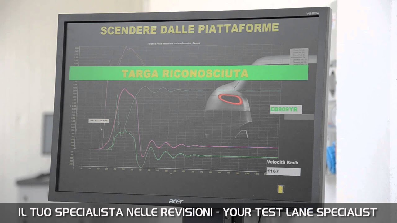 Vamag platform brake test for cars- banco prova freni a piattaforme per auto Vamag