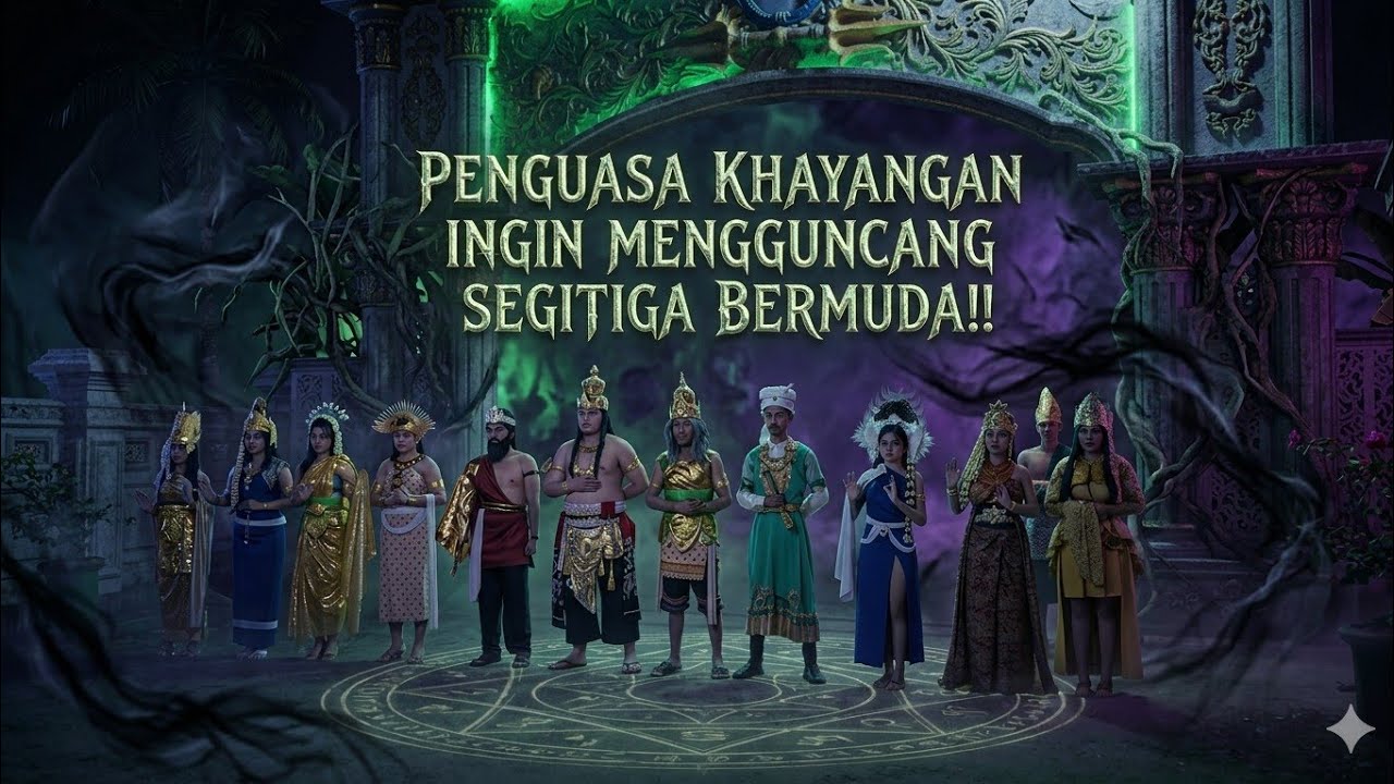 GAGALKAN RITUAL BLORONG DENGAN PEMANGGILAN SEGI TIGA BERMUDA!!