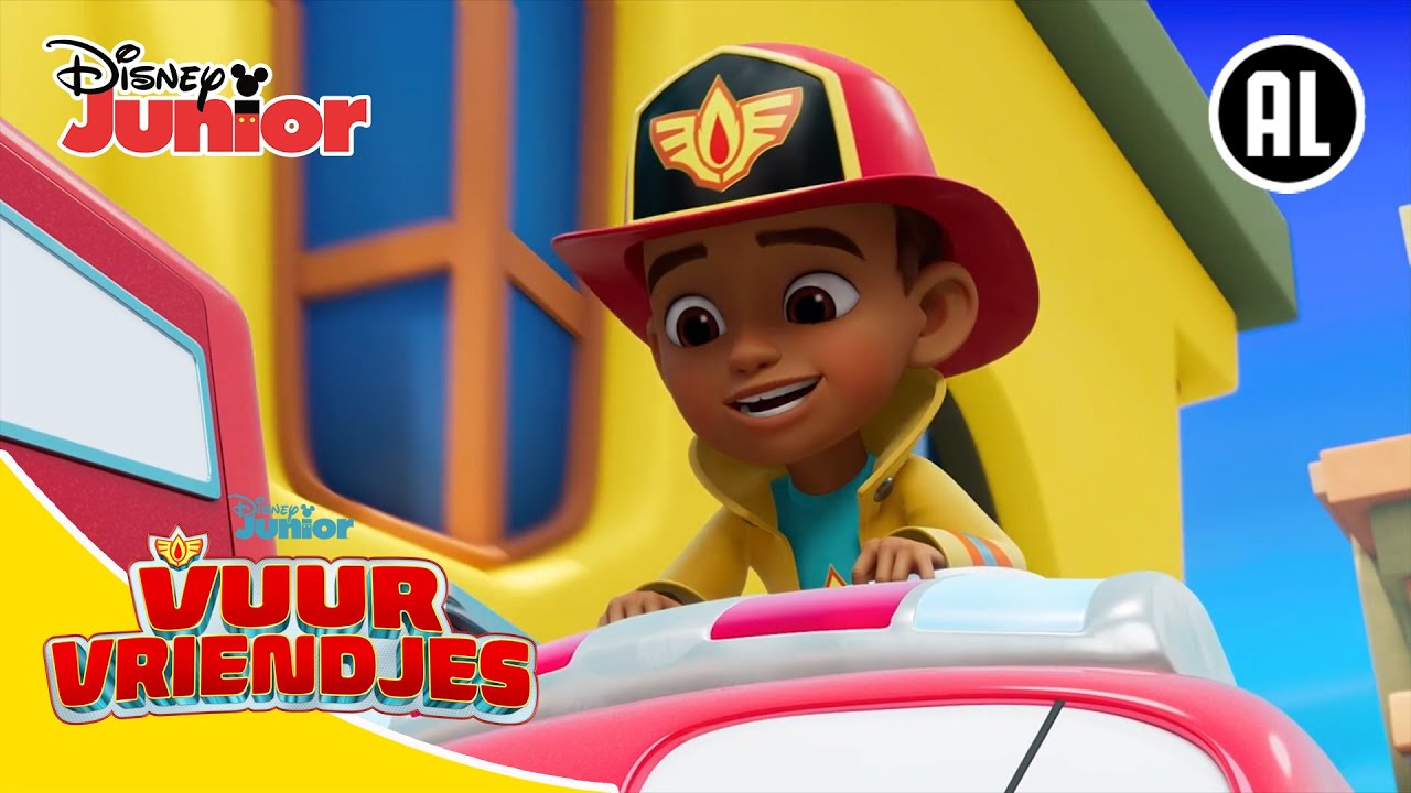 🚒 Samenwerken met de Vuur Vriendjes! | Vuur Vriendjes | Disney Junior Belgi&euml;-Nederland