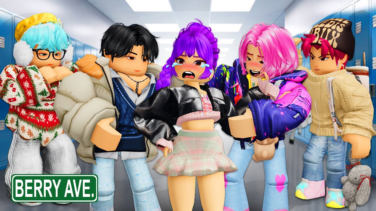 FOUR SAJA BOYS FIGHT For RUMI… ENEMIES to LOVERS?! 💘🔥💖Berry Avenue Story💖