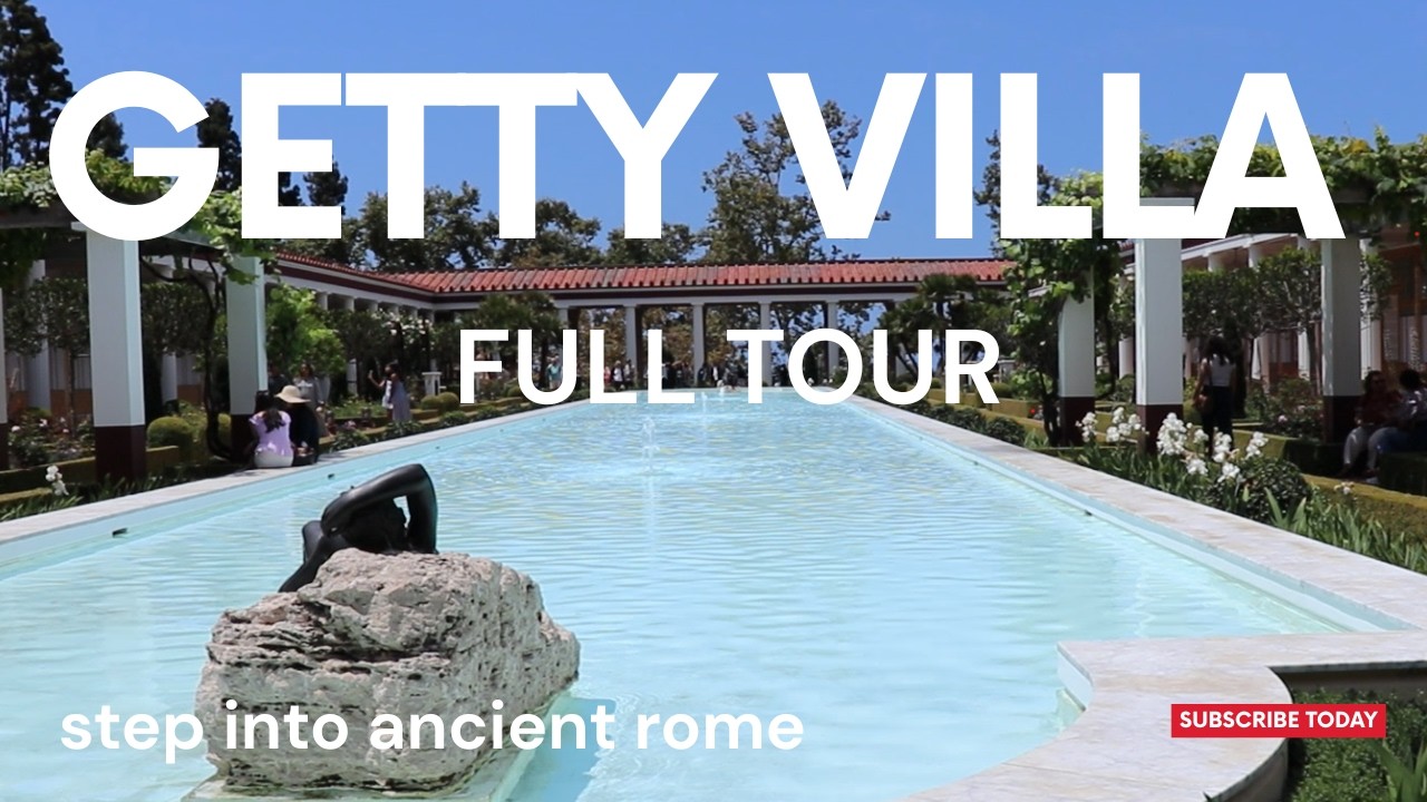 Inside the Getty Villa: A 2,000-Year-Old Roman Home Recreated