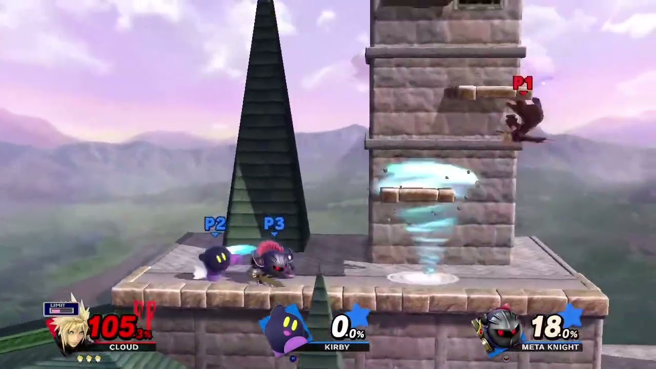 Super Smash Ultimate 1 v 2 Fight