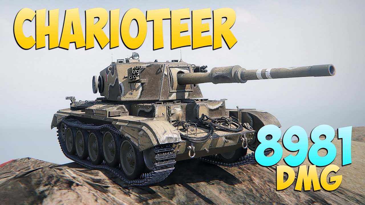 Charioteer - 11 Фрагов 8.9K Урона - Забавные вещи! - Мир Танков
