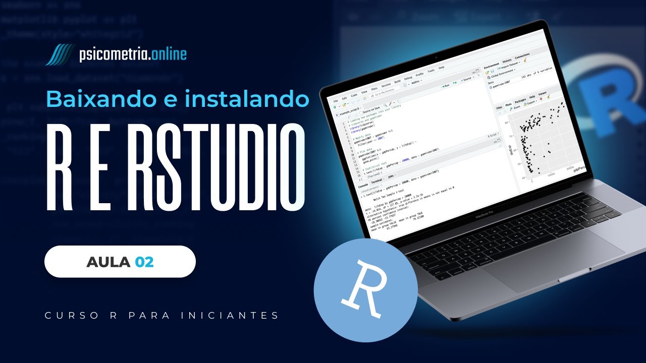 [Curso R para Iniciantes] Como Instalar o R e o RStudio (Aula 2)