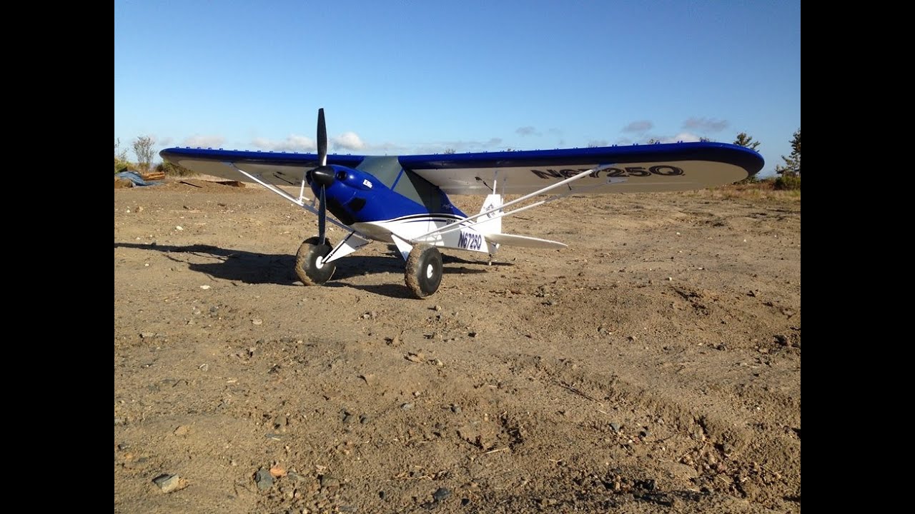 EFlite Carbon Z Cub Bush Flying