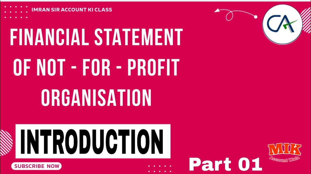 #ca #not_for_profit_organisation #introduction #part #001