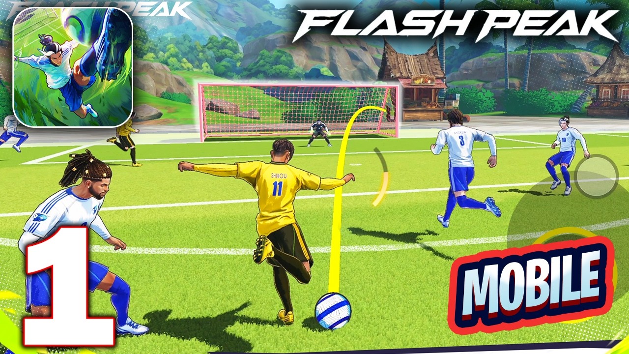 Flash Peak - Football 4v4 Gameplay Walkthrough (Android / iOS)