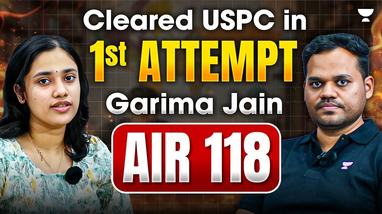 Cleared UPSC in 1st Attempt! | Garima Jain AIR 118 | UPSC CSE 2024 | UPSC Topper