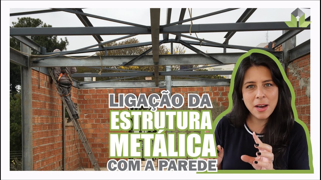 Como ligar uma parede na ESTRUTURA METÁLICA?