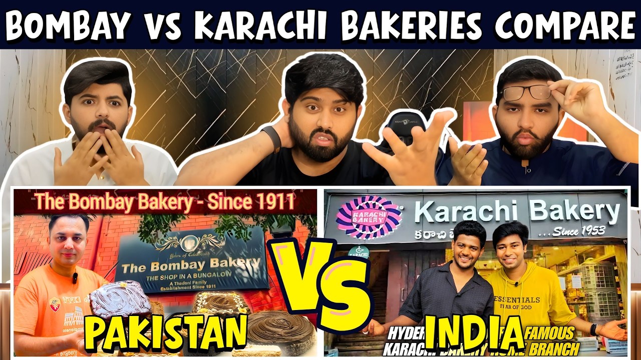 Pakistani Reaction to Bombay vs Karachi Cake Bakery | स्वाद 🔥