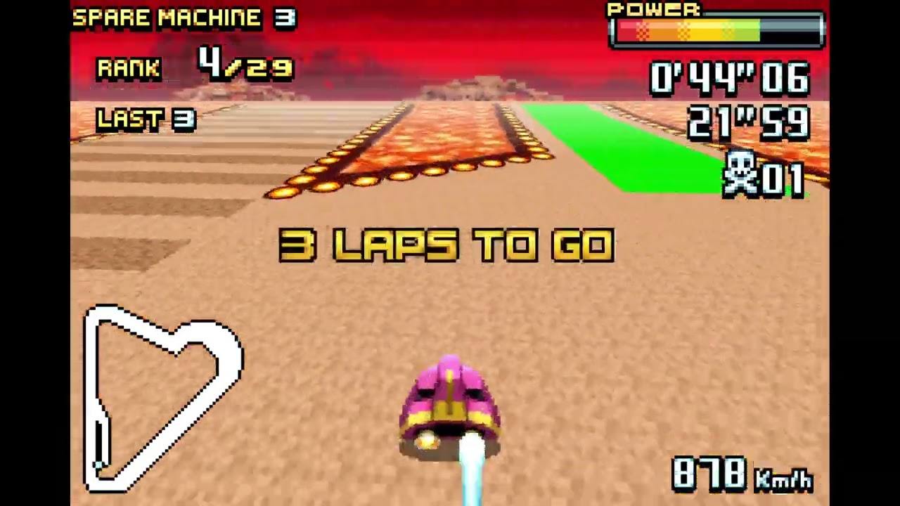 F-Zero: GP Legend / HD Emulator / All Cups / Expert / GBA