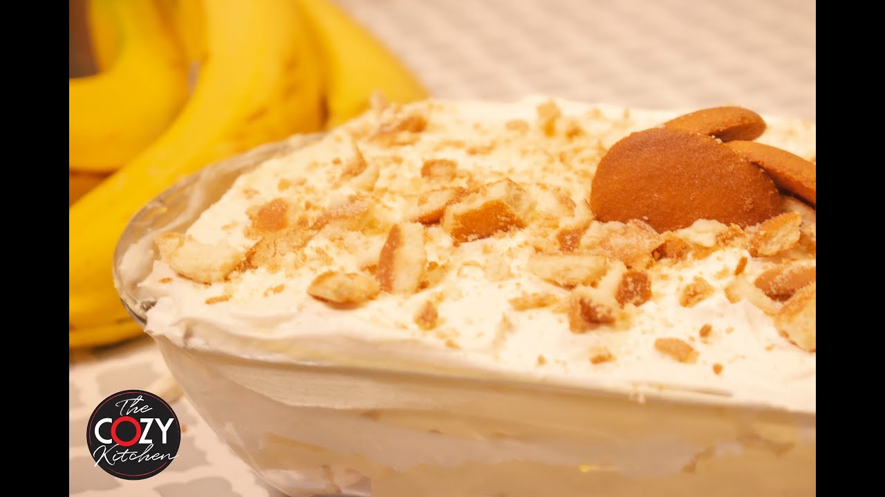 Lite Banana Pudding | guilt free dessert