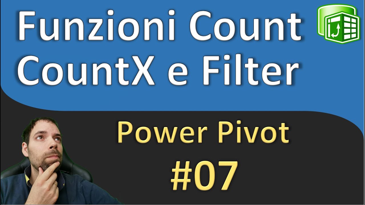 Excel DAX - CountX e Filter