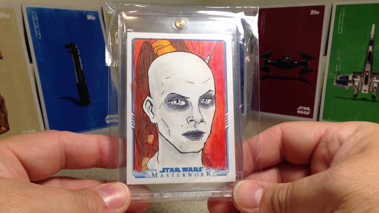 My Complete Star Wars and NON Star Wars Sketch Card Collection