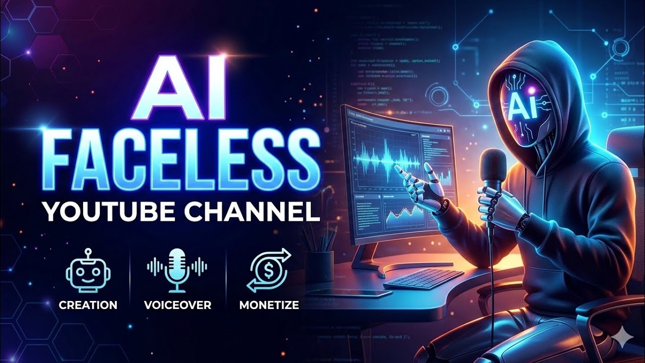 How to Start a Faceless YouTube Channel with AI (2026 Complete Beginner Course)