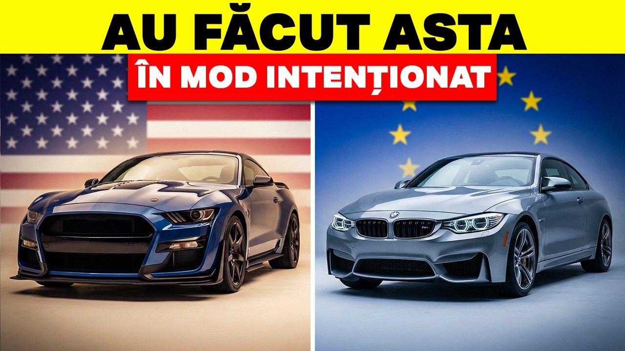 De Ce Sunt MAȘINILE EUROPENE Și AMERICANE ATÂT De DIFERITE ?