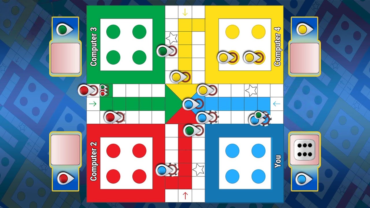 🎲 Ludo King 👑 Gameplay || How to win Ludo king || 4 players Gameplay || Ludo king tips and tricks