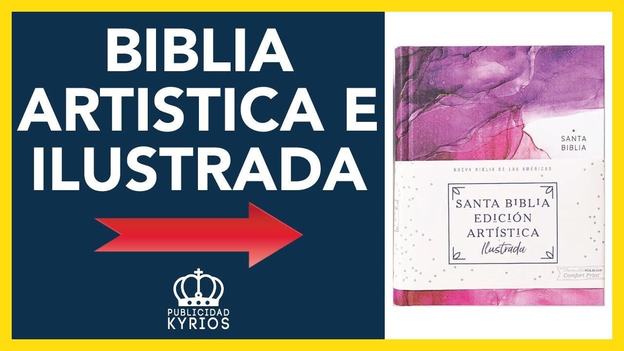 ✅ BIBLIA ARTISTICA 🎨 NBLA ILUSTRADA ✍🏻 con espacio para APUNTES