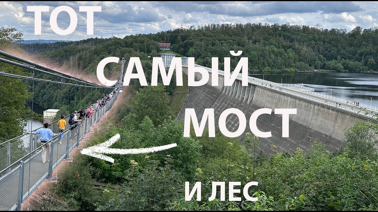 Горы Гарц: фахверк, уничтоженный лес и мост Титан (Германия: Из Берлина на выходные)