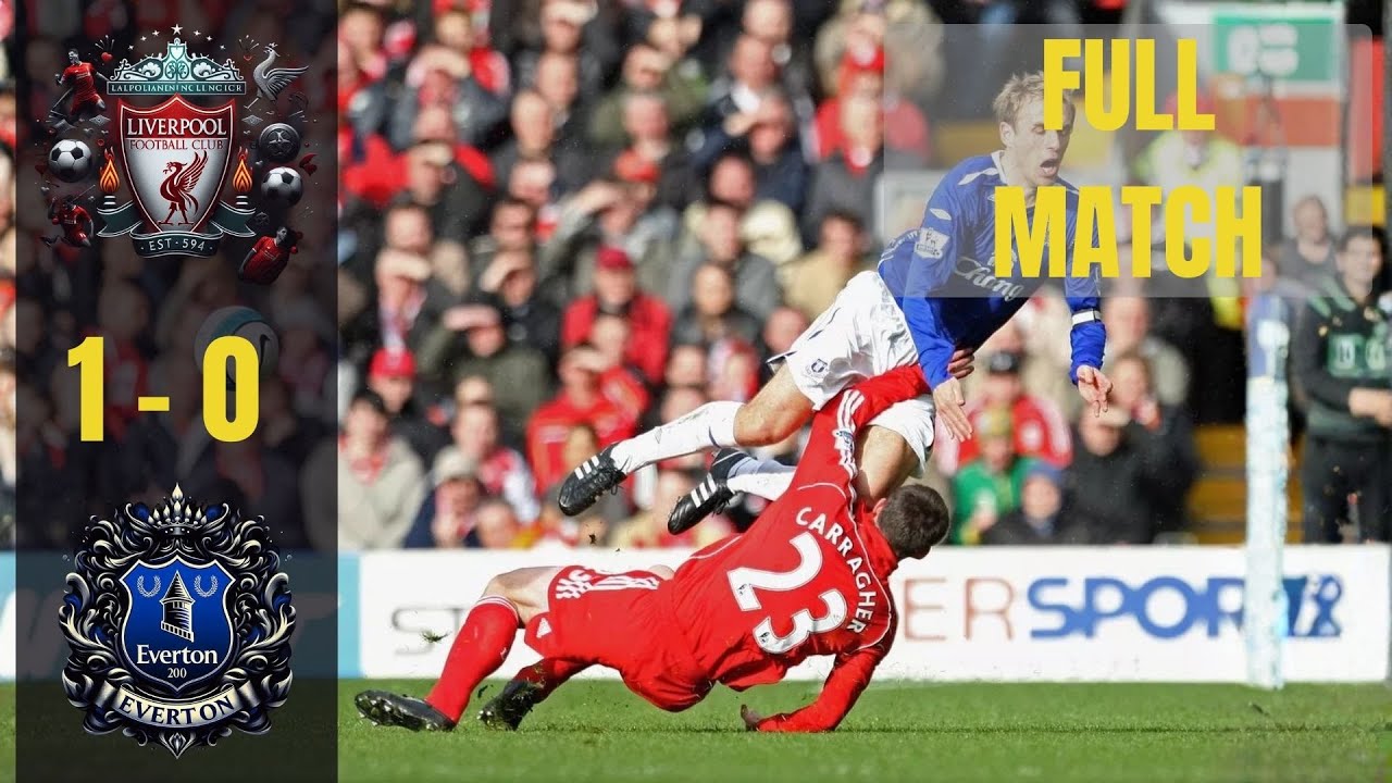 FULL MATCH Liverpool FC vs Everton (PL 07 - 08, Week 33)