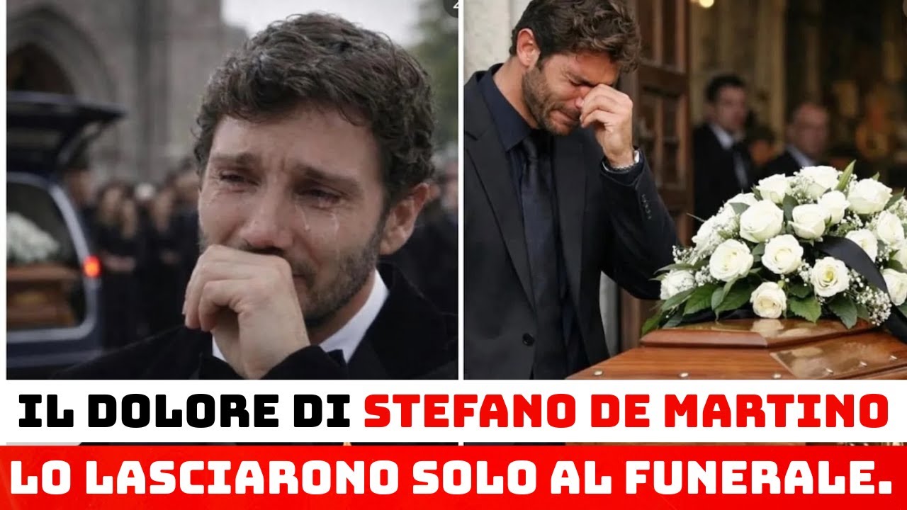 💥Stefano De Martino, non sono andati al funerale | Per la prima volta lo hanno lasciato solo.
