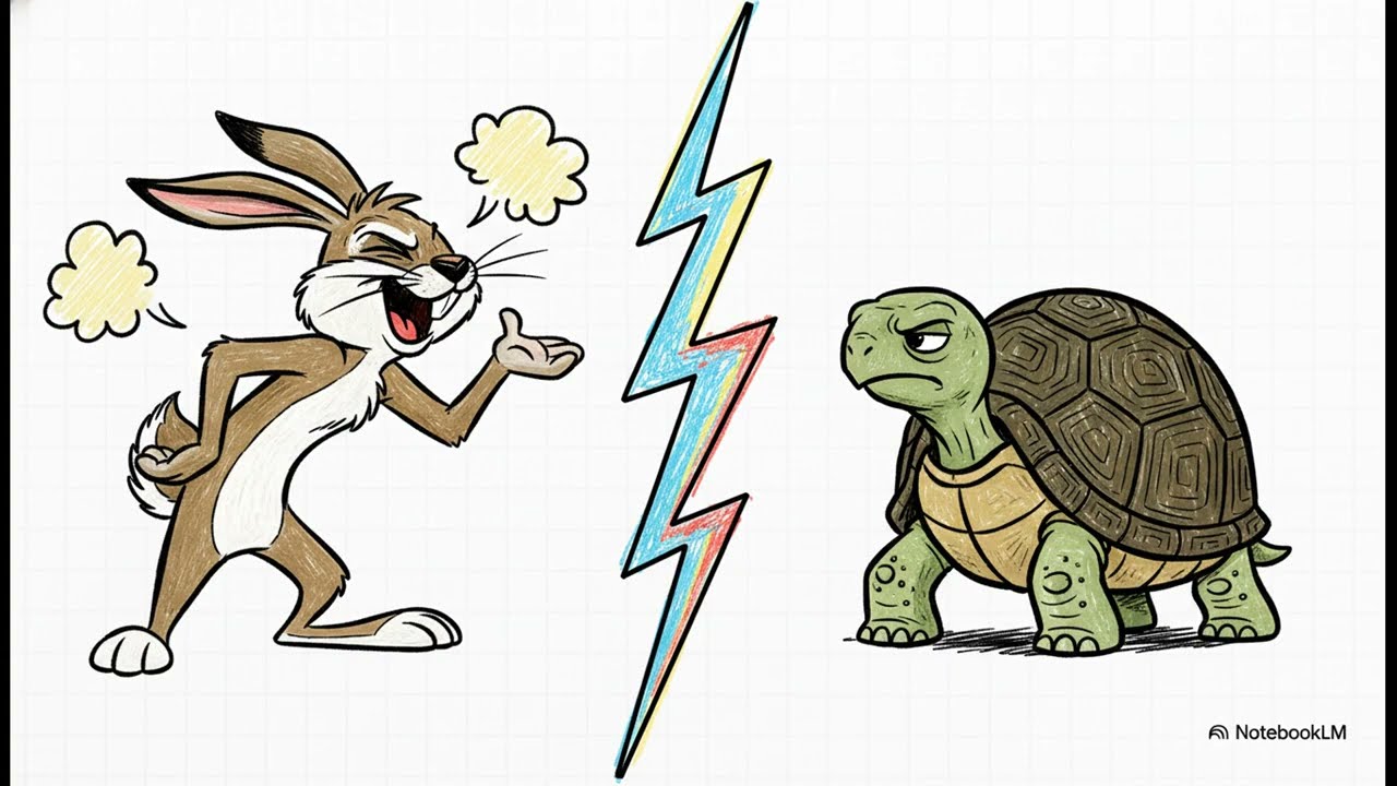 The Power of Steady Persistence: Why Consistency Beats Raw Talent | The Hare and the Tortoise