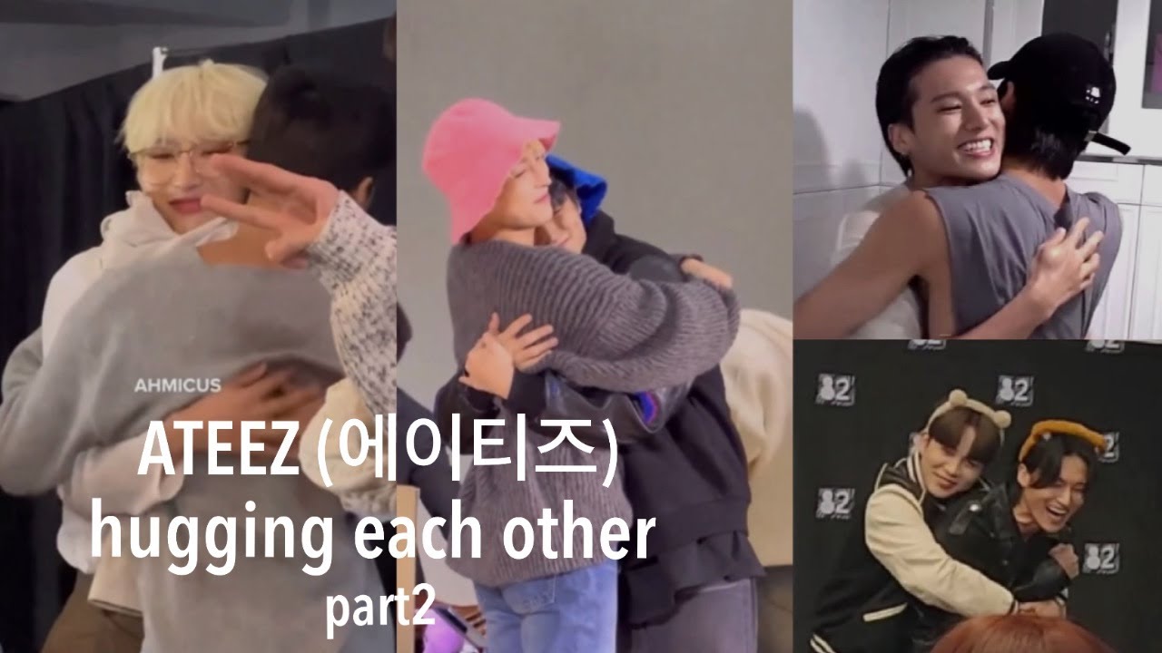 ATEEZ (에이티즈) | hugging each other part 2