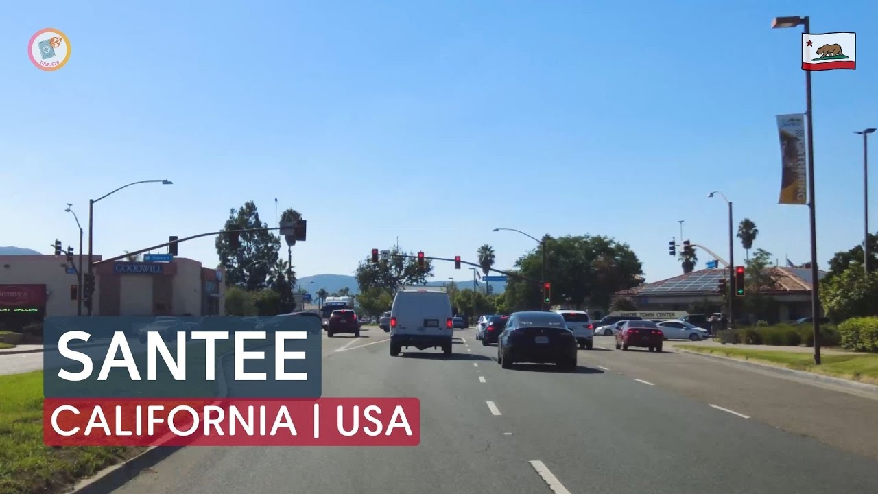 Santee, CA | Driving USA & CALIFORNIA