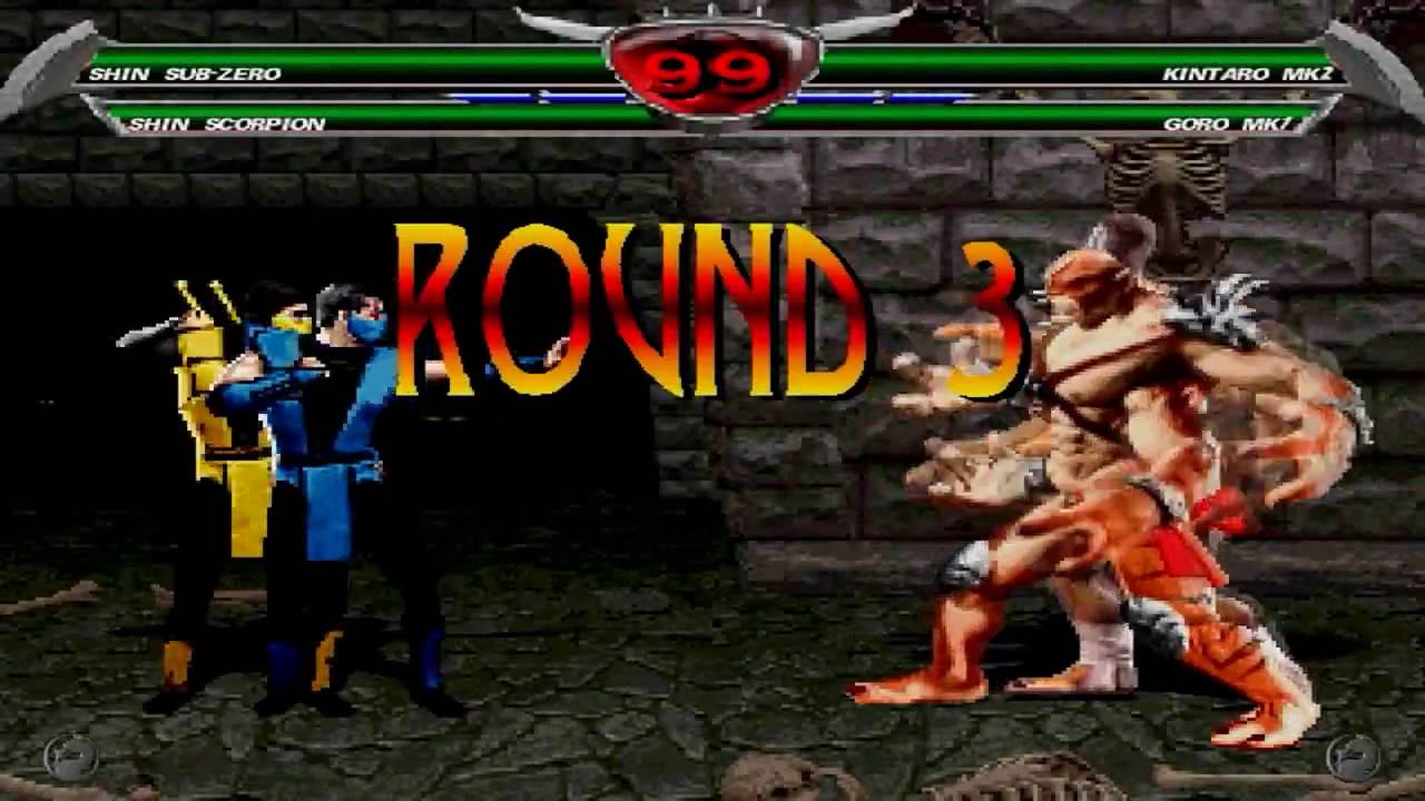 Mortal Kombat Chaotic - Shin Sub-Zero and Shin Scorpion playthrough (REUPLOAD)