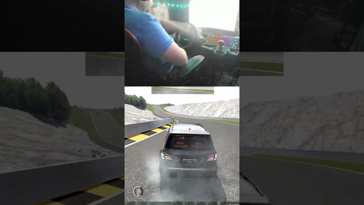 Assetto Corsa, Spaburgring, Mercedes-Bnez GLS63 AMG Xi66 '15   590BHP    854NM