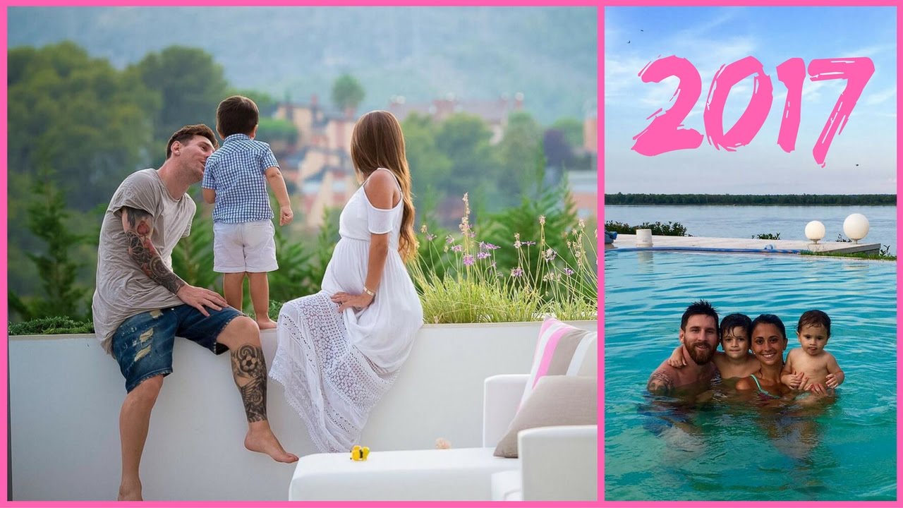 Lionel Messi Wife and Son 2017 - Antonella Roccuzzo, Thiago, and Mateo (Best Moments)