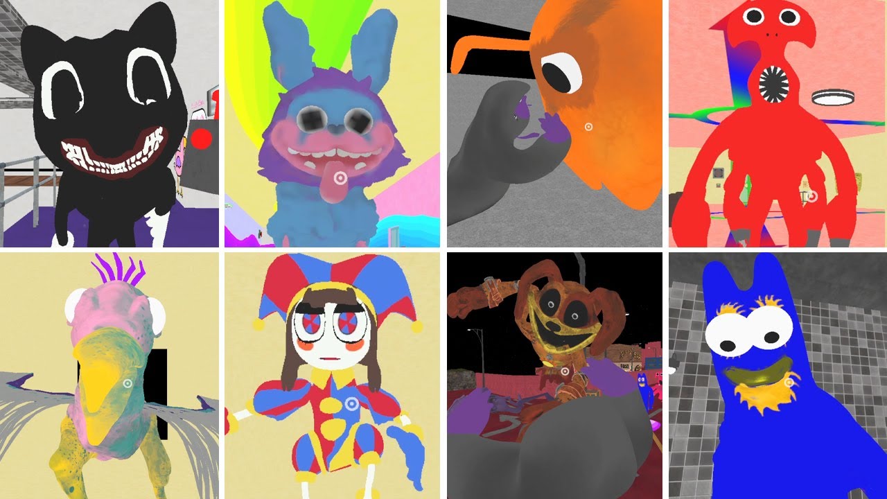 Моды Garten of Banban 1-8: все новые боссы и все новые скримеры | За кулисами | Яркий режим №3