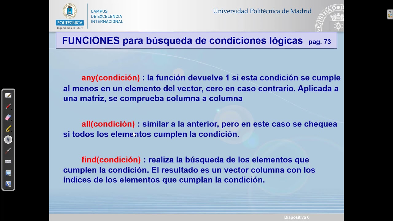 funciones de biblioteca MATLAB / Octave