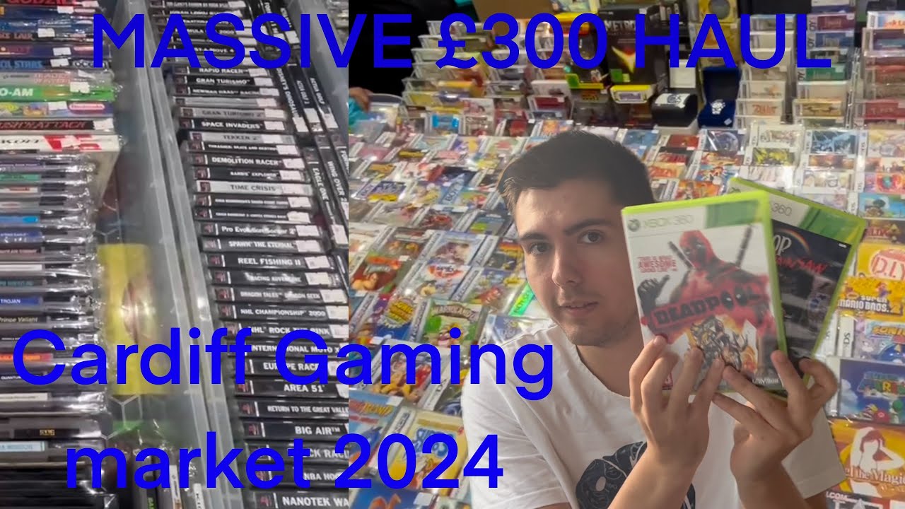 Crazy Pickups at Cardiff Gaming market! - Gamers most wanted Ep 27