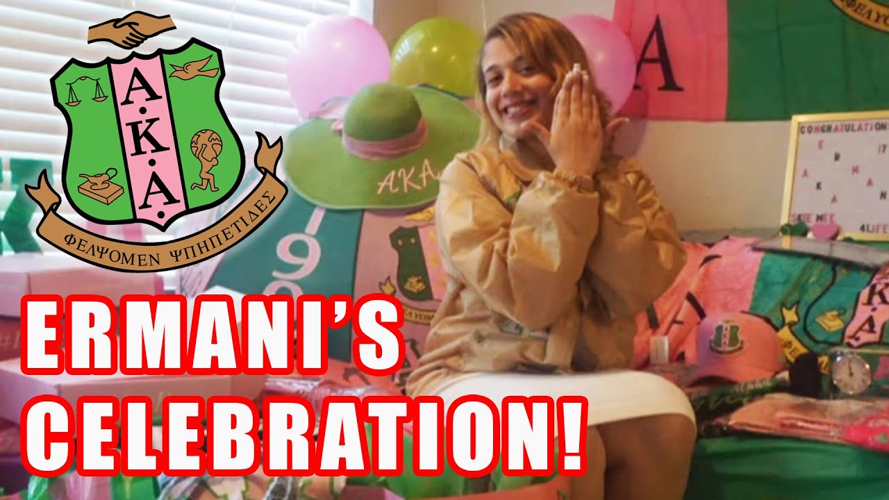 Ermani Got Her Pearls! Joins AKA Sorority '21 | MightyMom