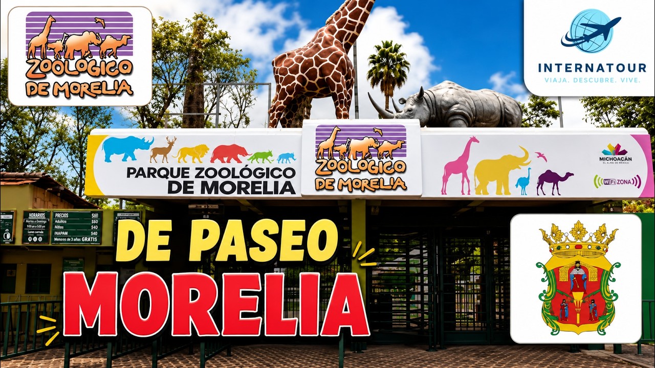 Internatour ¡De paseo! en el Parque Zoológico Benito Juárez de Morelia, Michoacán