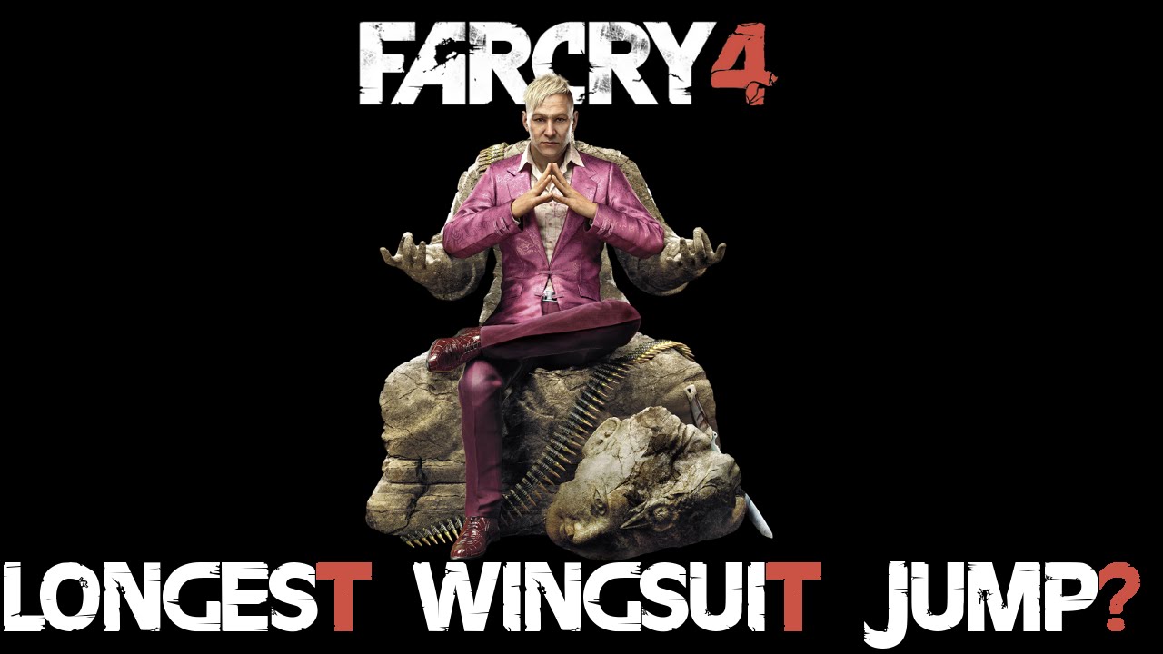 FarCry 4 - Longest wingsuit Flight - WORLD RECORD!!!