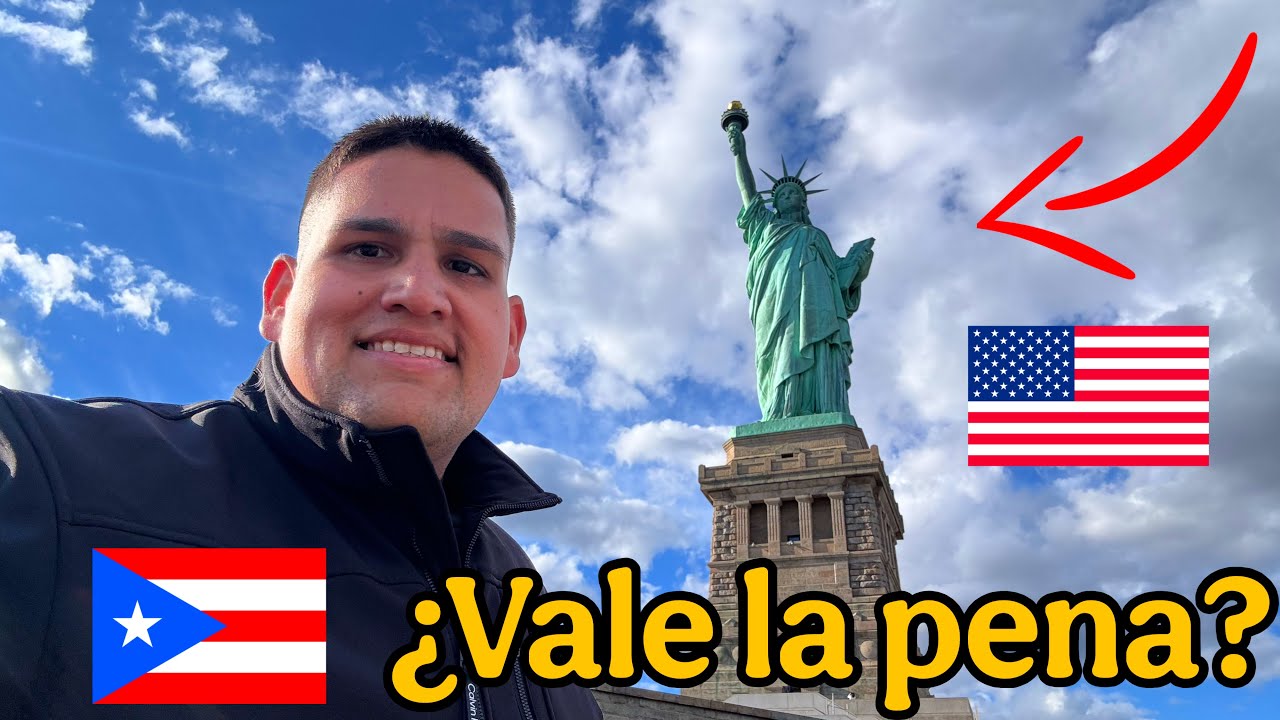 Boricua Visita la Estatua de la LIBERTAD en el 2025!