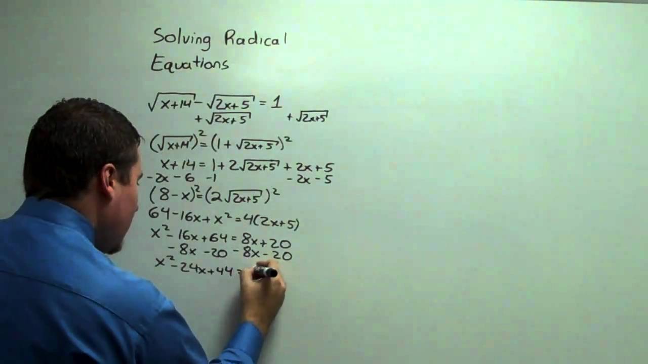 Radical Equations (Hard)