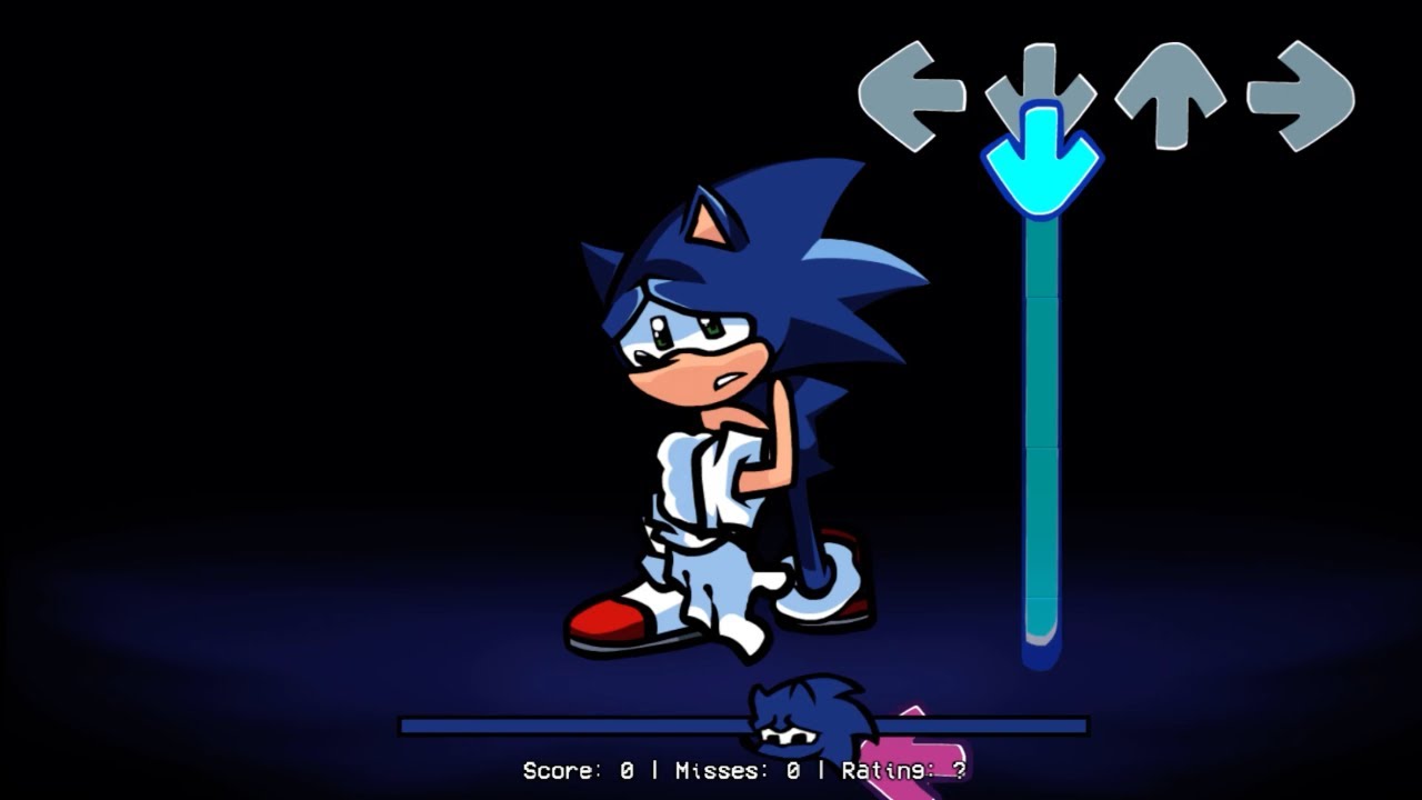 Friday Night Funkin Chaos Nightmare - Sonic vs Fleetway (Phantasm Song) (1 Hour Ver.)
